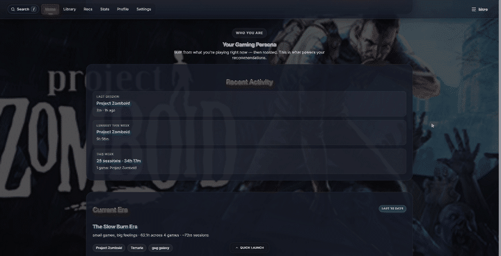 GamePilot champions section